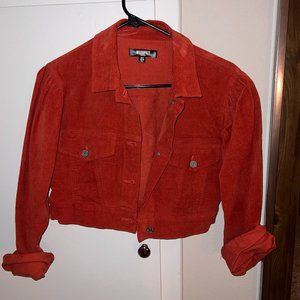 Missguided Corduroy Crop Jacket